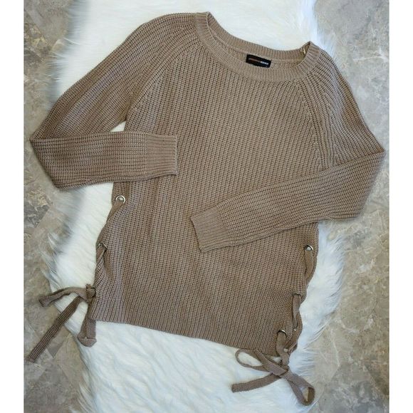 Ambiance Sweaters - AMBIANCE APPAREL Brown Pullover Sweater Size Small